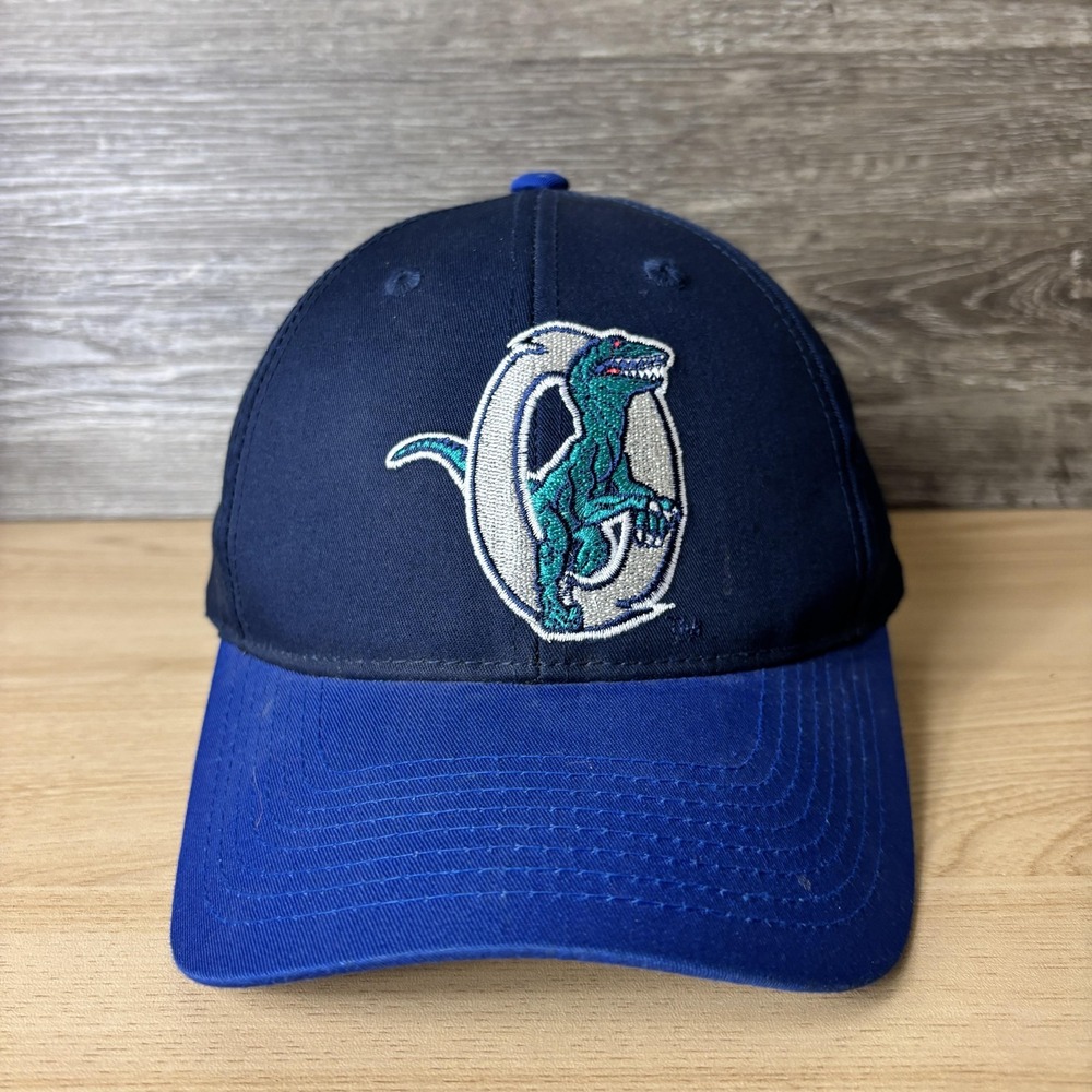 Ogden Raptors Hat Cap Strap Back S/M Blue Minor League Baseball MILB Mens
